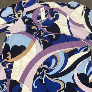 Colorful Geometric Print Dress